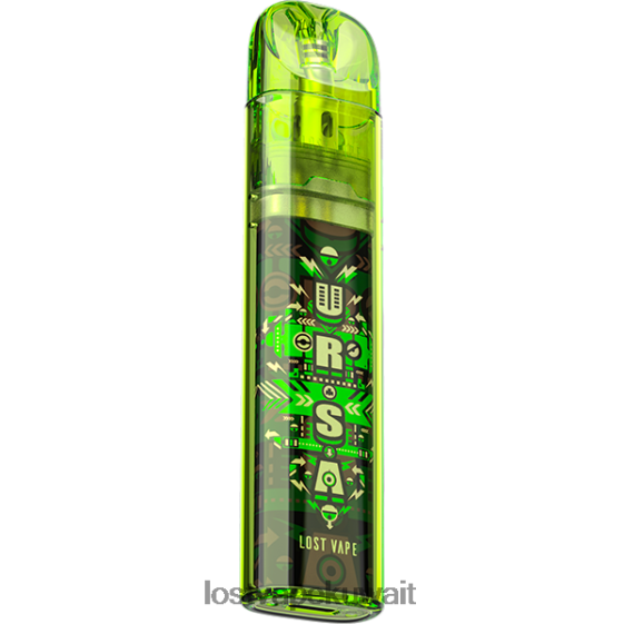 Lost Vape Wholesale F2T0B8259 | Lost Vape URSA Nano طقم جراب فني الأخضر الليموني × فن باتشينكو